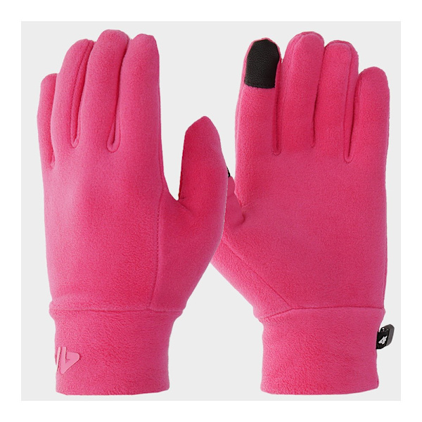 Handskar 4F JAW22AGLOU01154S Rosa L/- cm