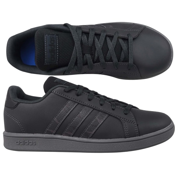 Puolikengät Adidas Grand Court K Mustat 35.5