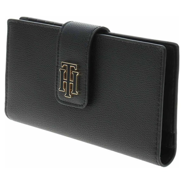 Tegnebøger Tommy Hilfiger AW0AW13658BDSBLACK Sort