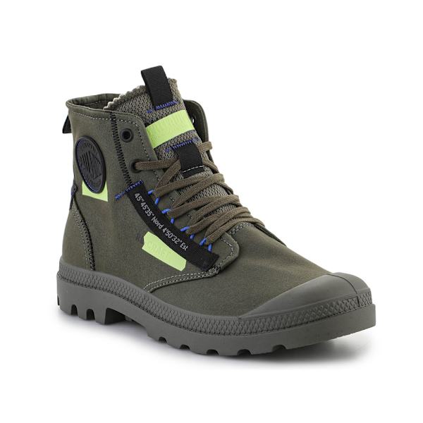 Skor Palladium Pampa HI Recraft Oliv 38