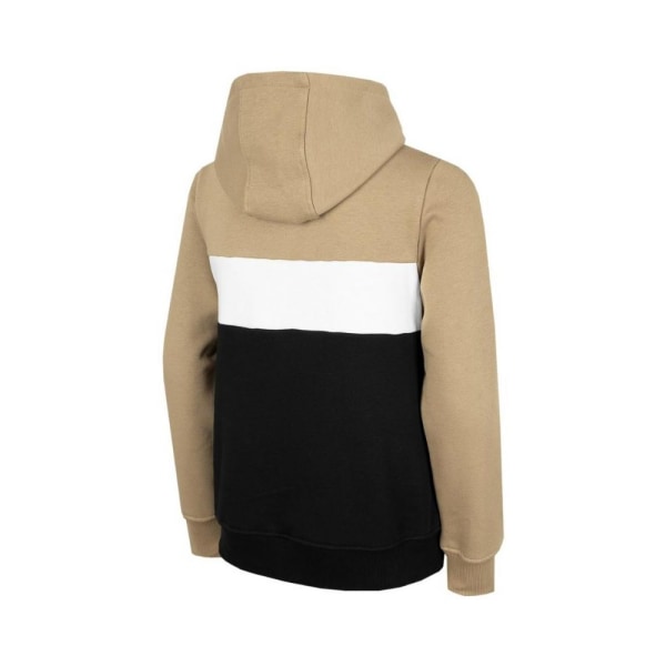Sweatshirts 4F JBLM003 Bruna,Svarta 140 - 145 cm
