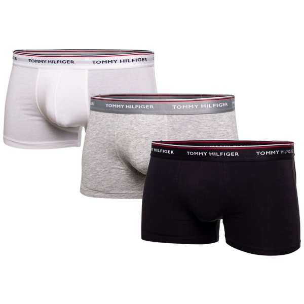 Majtki Tommy Hilfiger 3PACK Gråa,Vit,Svarta XXL