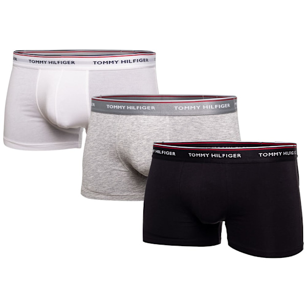 Majtki Tommy Hilfiger 3PACK Hvid,Grå,Sort M