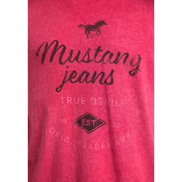 Shirts Mustang Alex C Print Rosa 176 - 181 cm/L