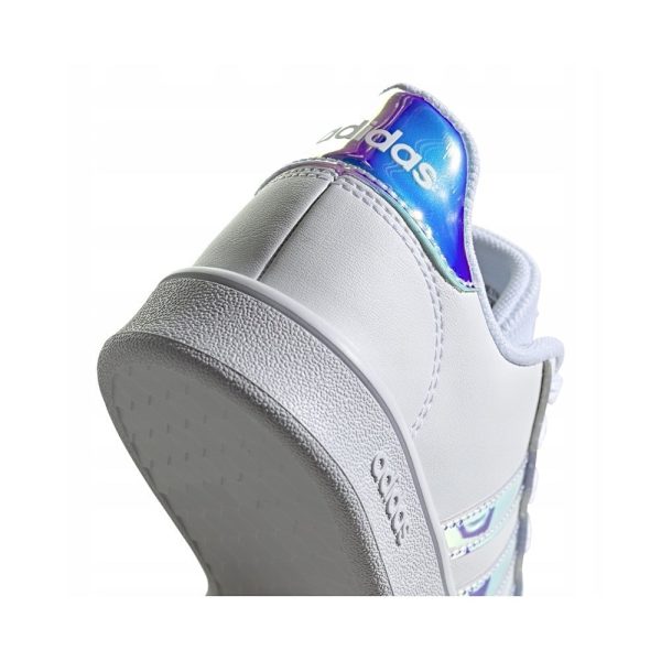 Sneakers low Adidas Grand Court K Hvid,Turkis 31.5