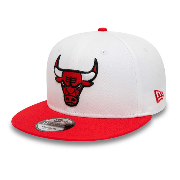 Mössar New Era Chicago Bulls Crown Patches 9FIFTY Vit Produkt av avvikande storlek