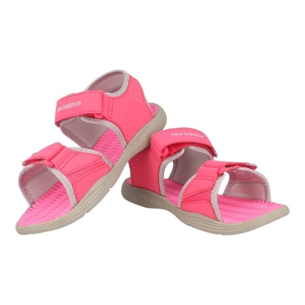 Sandaalit New Balance Kids Poolside Sandal Vaaleanpunaiset,Harmaat 30