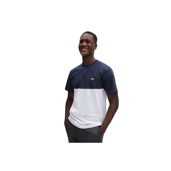 T-shirts Vans Colorblock Hvid,Flåde 173 - 177 cm/S