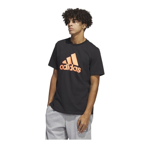 T-paidat Adidas Fill Graphic Tee Mustat 176 - 181 cm/L