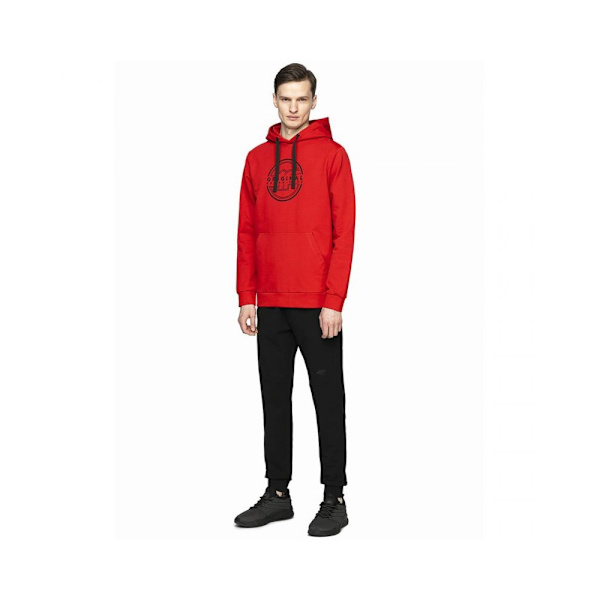 Puserot je Fleecet 4F BLM015 Punainen 182 - 185 cm/XL