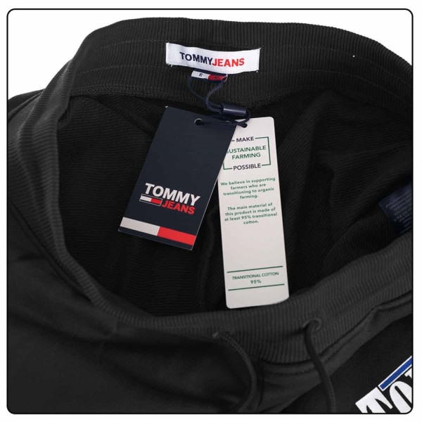 Bukser Tommy Hilfiger DM0DM15031BDS Sort 179 - 183 cm/XL