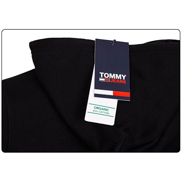 Puserot je Fleecet Tommy Hilfiger DW0DW09228BDS Mustat 163 - 167 cm/S