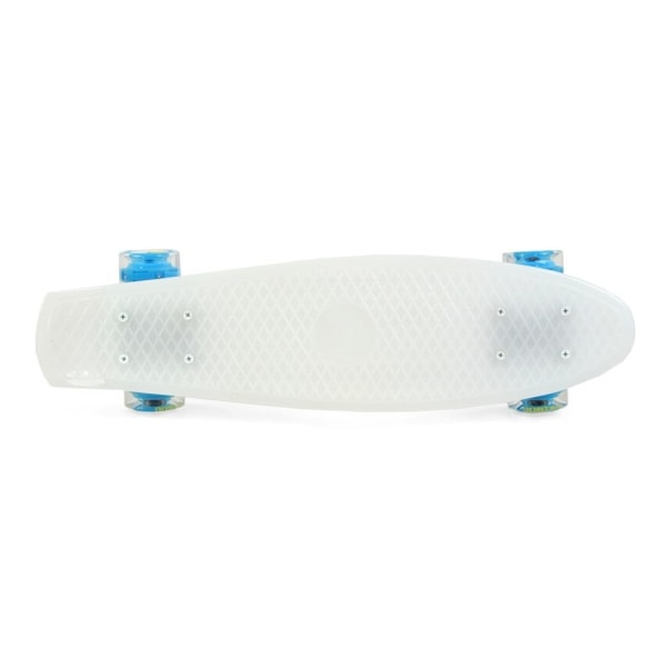 Skateboards Meteor Led Transparent Vit