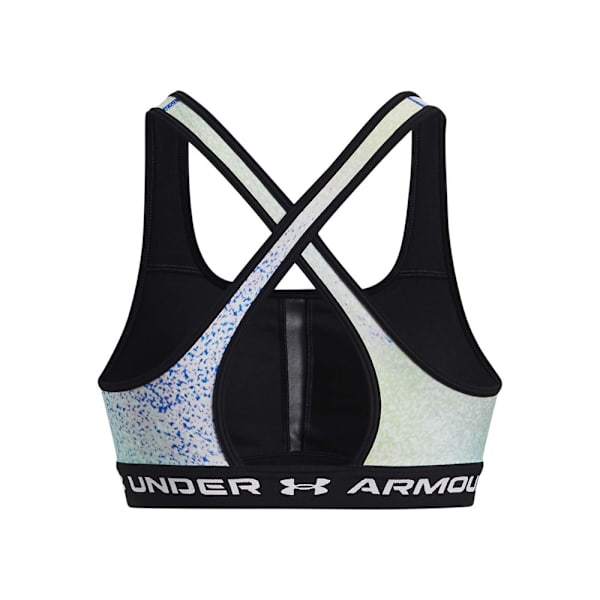 T-paidat Under Armour Ua Crossback Mid Print Us S Keltaiset,Harmaat 168 - 172 cm/M