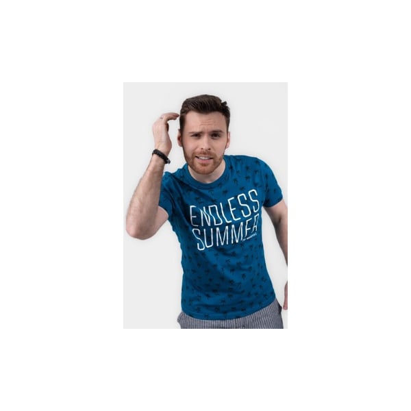 T-shirts Monotox Endless Turkis 178 - 184 cm/L