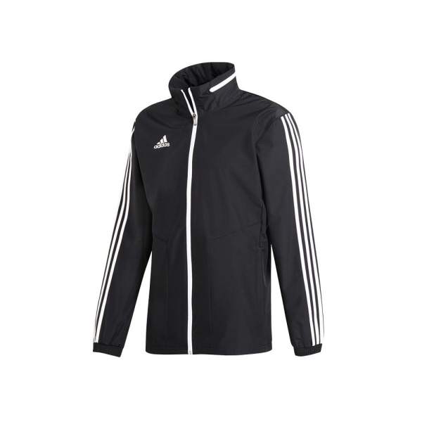 takki Adidas JR Tiro 19 All Weather Jacket Mustat 123 - 128 cm/7 - 8 år