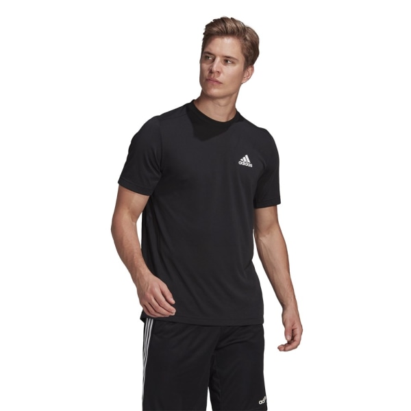 T-shirts Adidas Aeroready Sort 170 - 175 cm/M