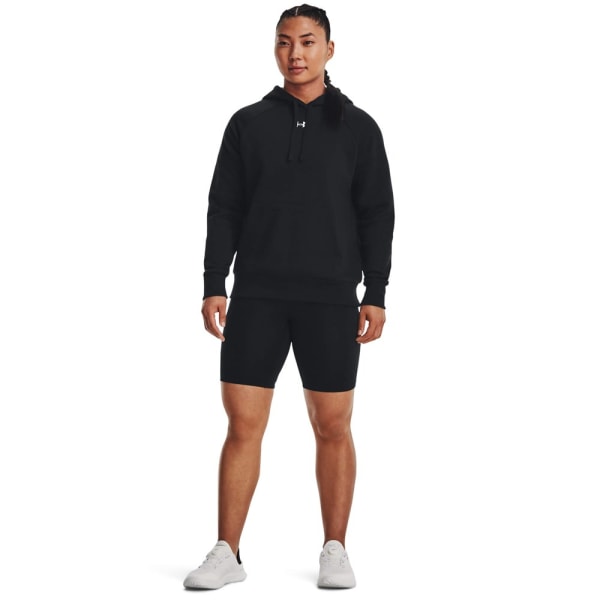 Puserot je Fleecet Under Armour Ua Rival Fleece Hoodie Mustat 168 - 172 cm/M