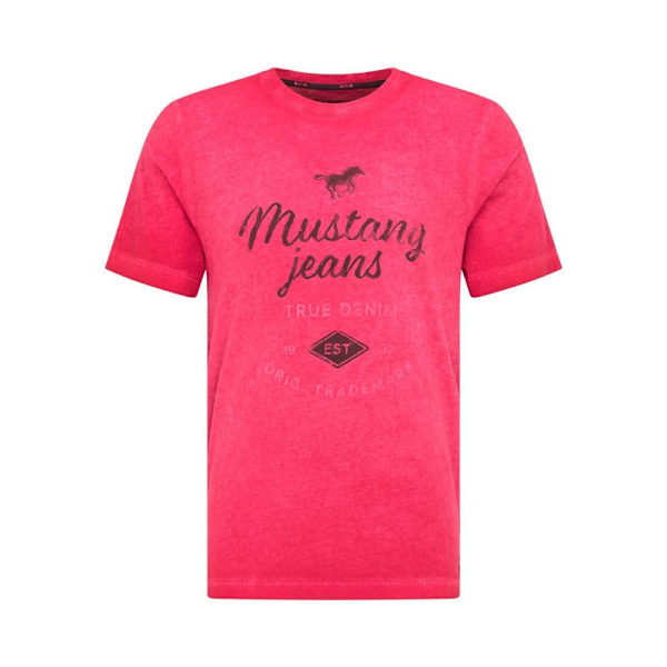 T-paidat Mustang Alex C Print Vaaleanpunaiset 176 - 181 cm/L