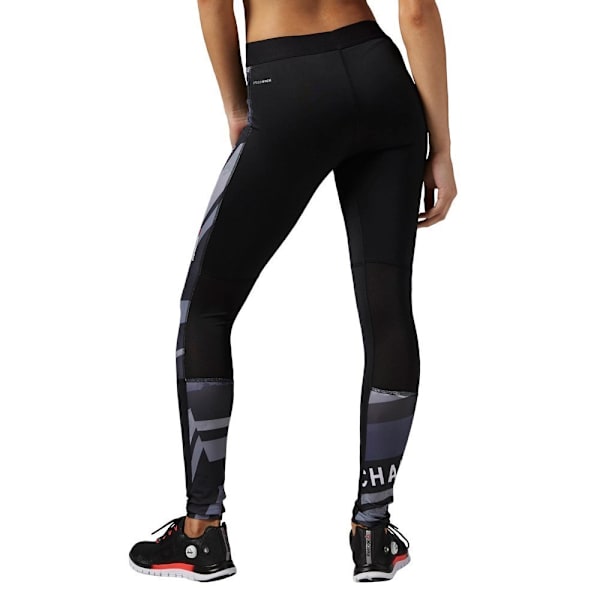Bukser Reebok One Series Tight Grå,Hvid,Sort 158 - 163 cm/XS