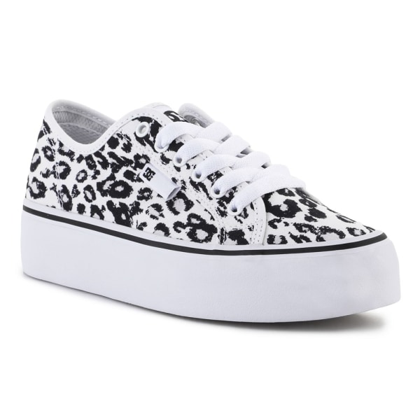 Lågskor DC Manual Platform Cheetah Print Svarta,Vit 37.5