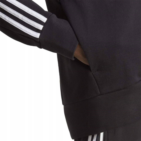 Sweatshirts Adidas Essentials French Terry 3-Stripes Sort 170 - 175 cm/M