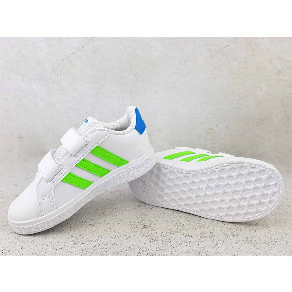 Puolikengät Adidas Grand Court 20 CF Valkoiset 25