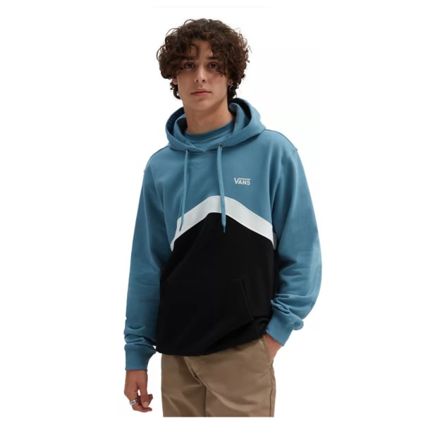Sweatshirts Vans Sidestripe Block Po Svarta,Blå 183 - 187 cm/L