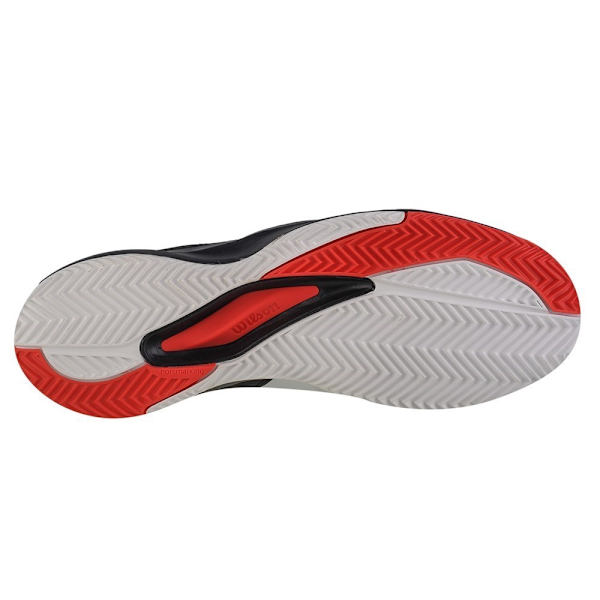Puolikengät Wilson Rush Pro Ace Clay Valkoiset 46