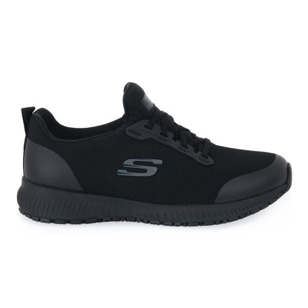 Lågskor Skechers Work Squad SR Svarta 39