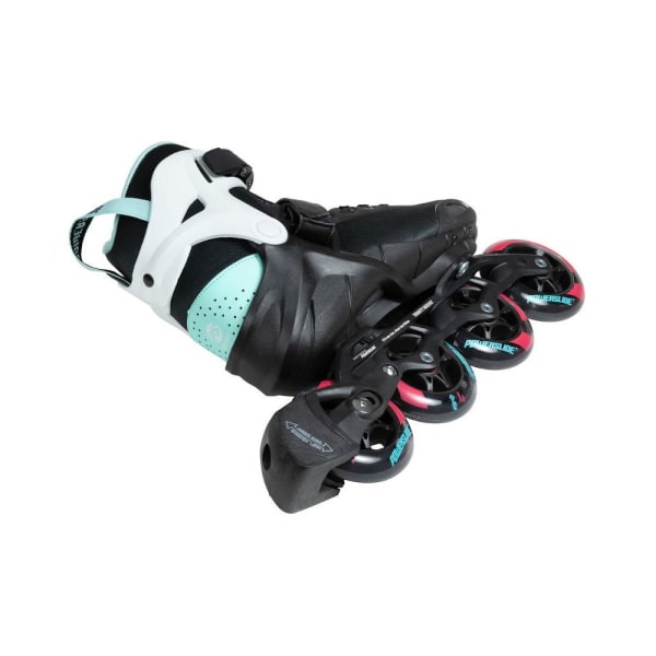 Rollerblades Powerslide Phuzion Radon 90 2022 Svarta,Vit 24,0 cm/38,0 eu/5,0 uk/7,0 us