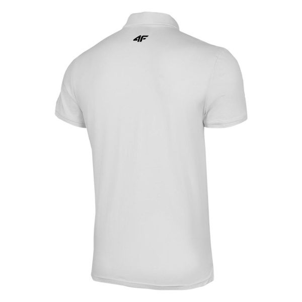 T-paidat 4F TSM355 Valkoiset 185 - 188 cm/XXL