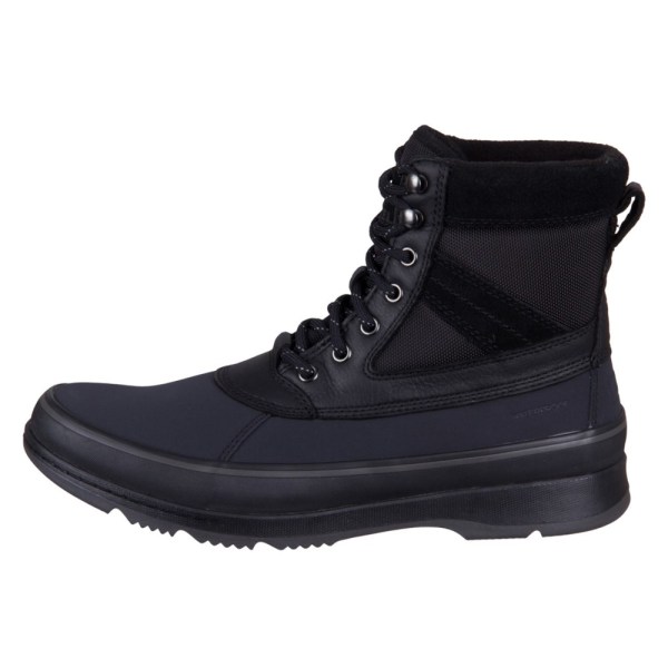 Sko Sorel Ankeny Ii Boot Black Jet Suede Leather Textil Sort 42