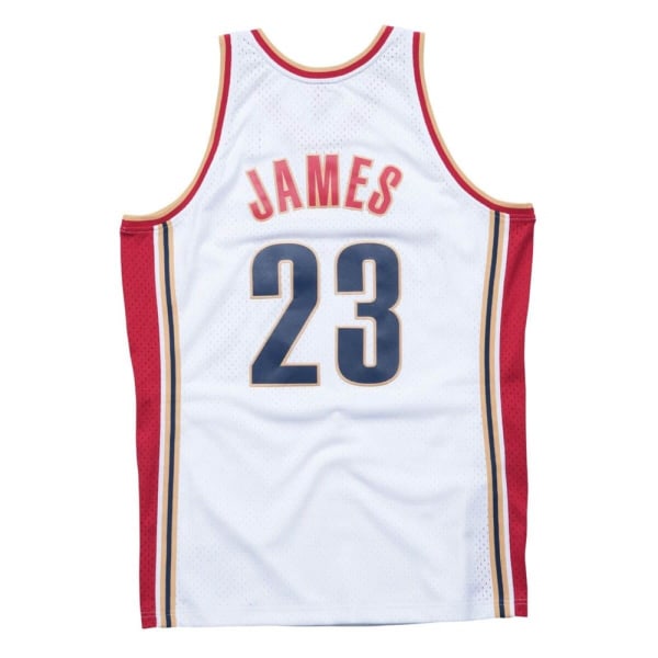 Mitchell & Ness Nba Cleveland Cavaliers 0304 Lebron James Swingm Hvid 193 - 197 cm/XXL