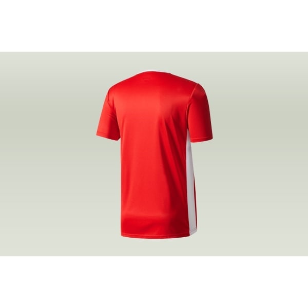 T-shirts Adidas Entrada 18 Hvid,Rød 188 - 193 cm/XXL