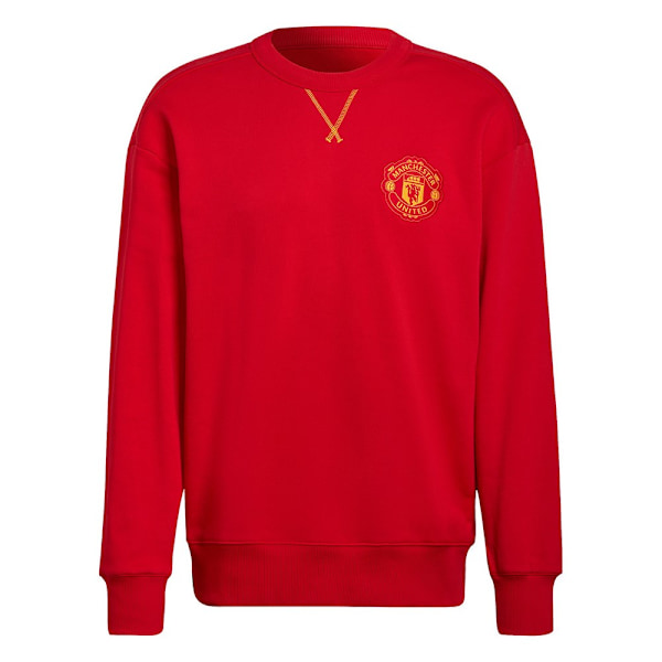 Sweatshirts Adidas Manchester United Cny Rød 188 - 193 cm/XXL