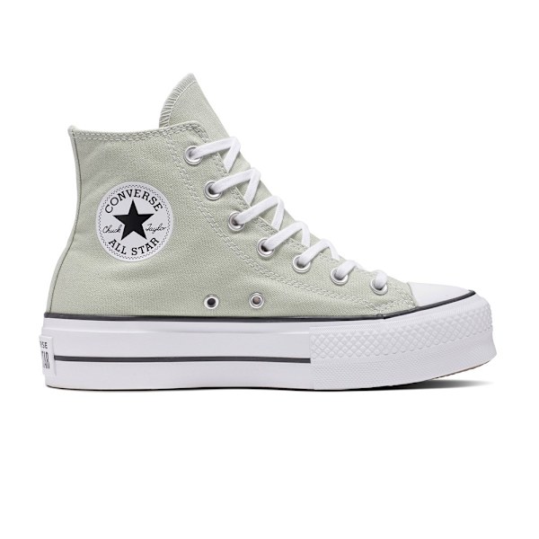 Sko Converse Chuck Taylor All Star Lift Platform Grøn 37.5