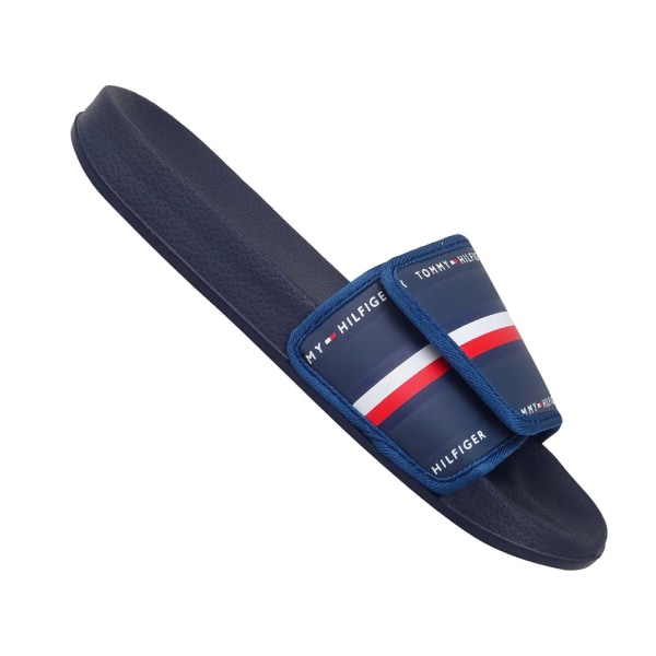 Rantakengät Tommy Hilfiger Maxi Velcro Pool Slide Tummansininen 36