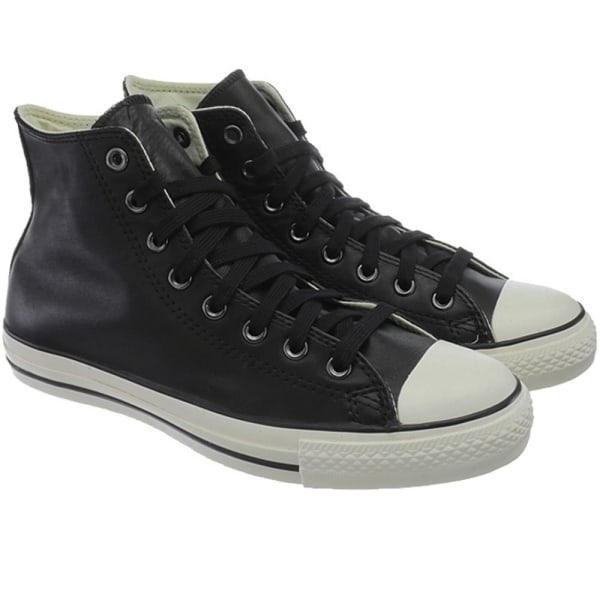 Gymnastikskor Converse All Star HI Leather Svarta,Gråa 35