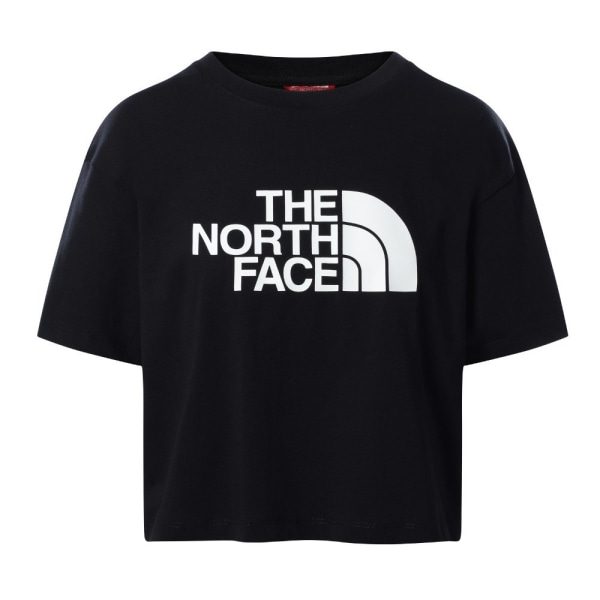 T-paidat The North Face Cropped Easy Tee Mustat 173 - 178 cm/XL