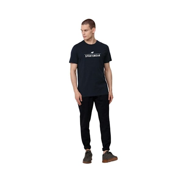 T-paidat 4F TSM354 Tummansininen 176 - 179 cm/M