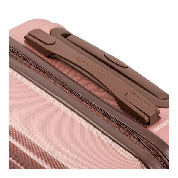 Ufferter Solier Walizka Kabinowa Abs 55x37x24cm Stl957 Różowa Pink
