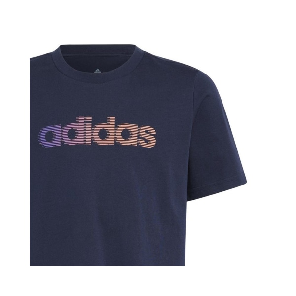 T-shirts Adidas Lin GT Tee JR Flåde 93 - 98 cm/2 - 3 år