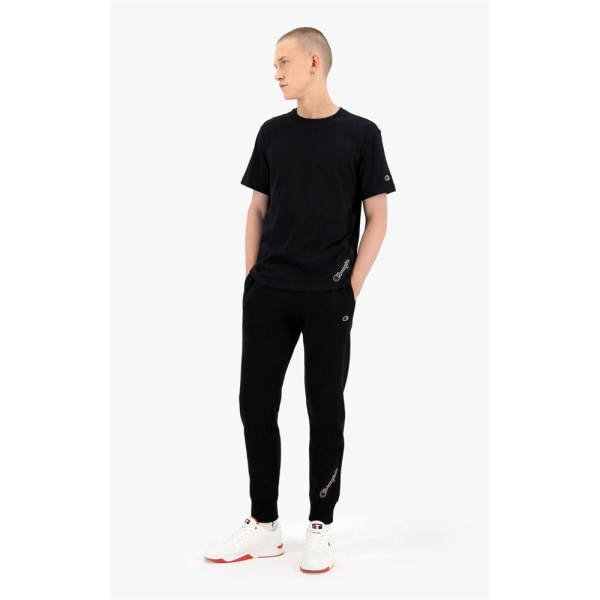 Bukser Champion Asymmetric Script Logo Sort 183 - 187 cm/L