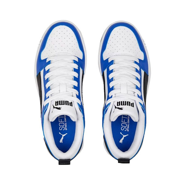 Lågskor Puma Rebound Layup Lo Sl Jr Vit,Grenade 38.5
