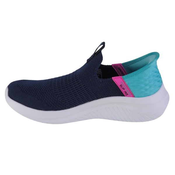 Mokkasiini Skechers Ultra Flex 30 Fresh Time Mustat,Vaaleansiniset 37