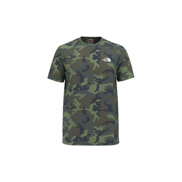 Shirts The North Face M SS Simple Dome Tee Oliv 173 - 177 cm/S