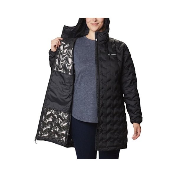 Jakker Columbia Delta Ridge Long Sort 152 - 157 cm/XS