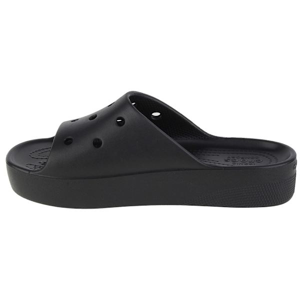 Tofflor Crocs Classic Platform Slide Svarta 37