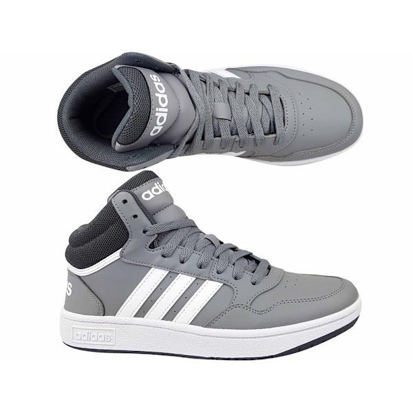 Kengät Adidas hoops mid 3.0 k Harmaat 37 1/3